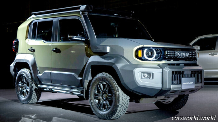 Toyota's Baby Land Cruiser FJ Has a Retro Look That Will Win You Over | Carscoops